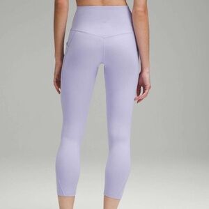 Lululemon Align High-Rise Pant with Pockets 25" size 4 lilac smoke